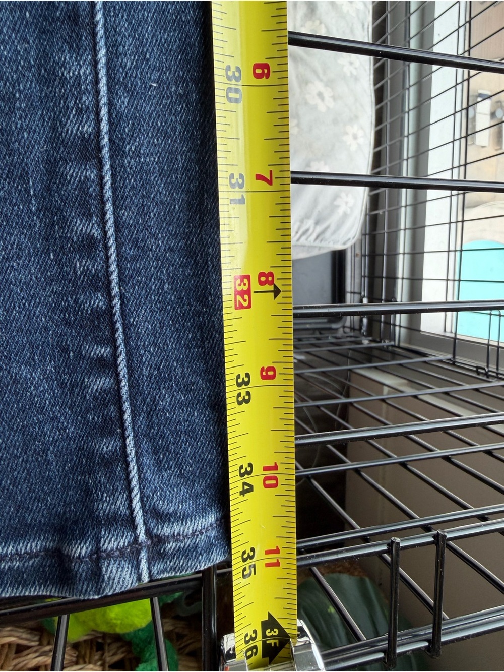 Madewell Dark Blue Denim Kick-Out Jeans with Copper Rivets - Picture 5 of 5